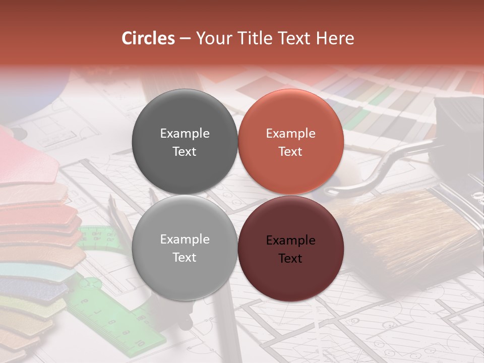 Decorating Hobbies Object PowerPoint Template