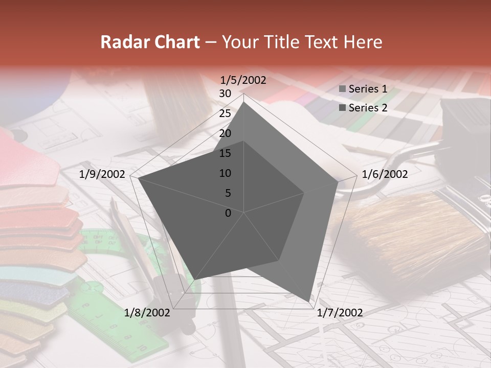 Decorating Hobbies Object PowerPoint Template