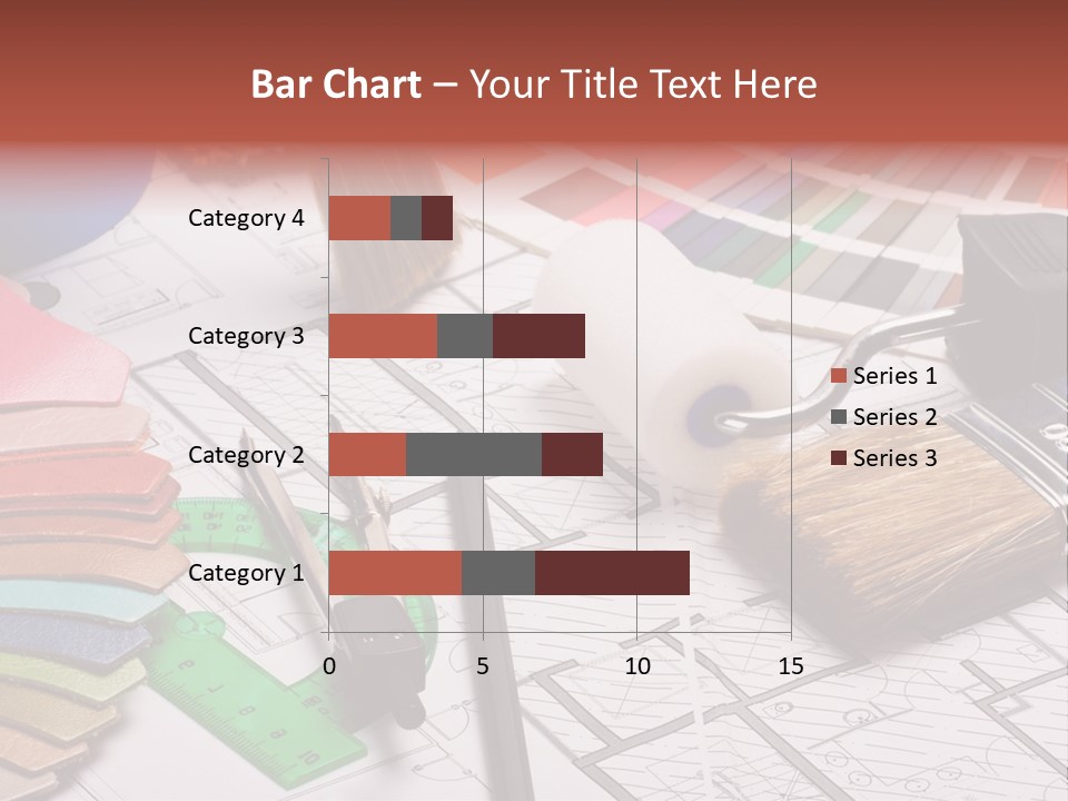 Decorating Hobbies Object PowerPoint Template