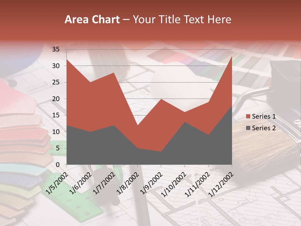 Decorating Hobbies Object PowerPoint Template
