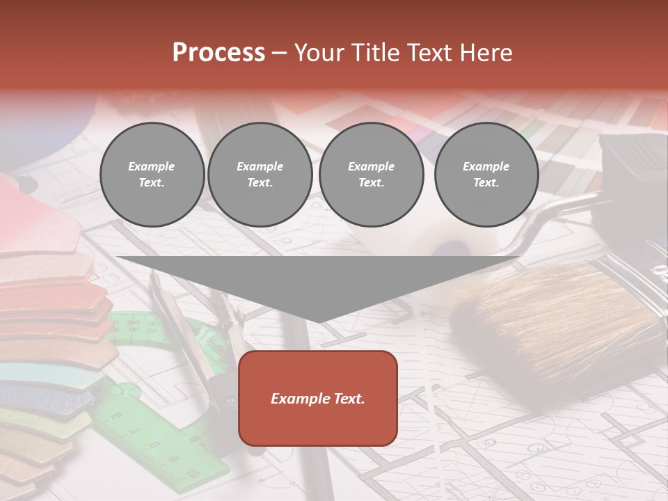 Decorating Hobbies Object PowerPoint Template