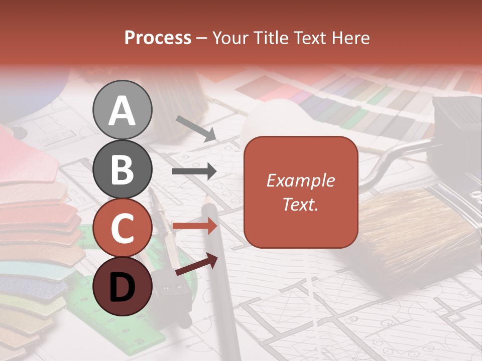 Decorating Hobbies Object PowerPoint Template