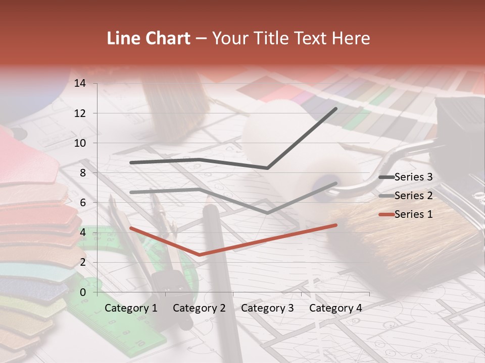 Decorating Hobbies Object PowerPoint Template