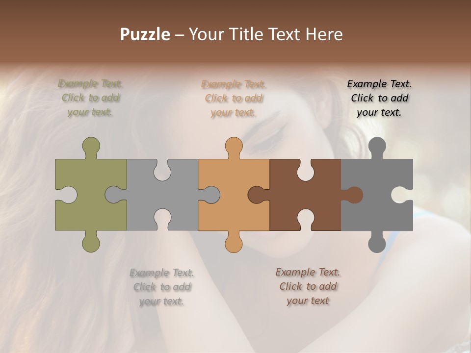 One Human Calm PowerPoint Template