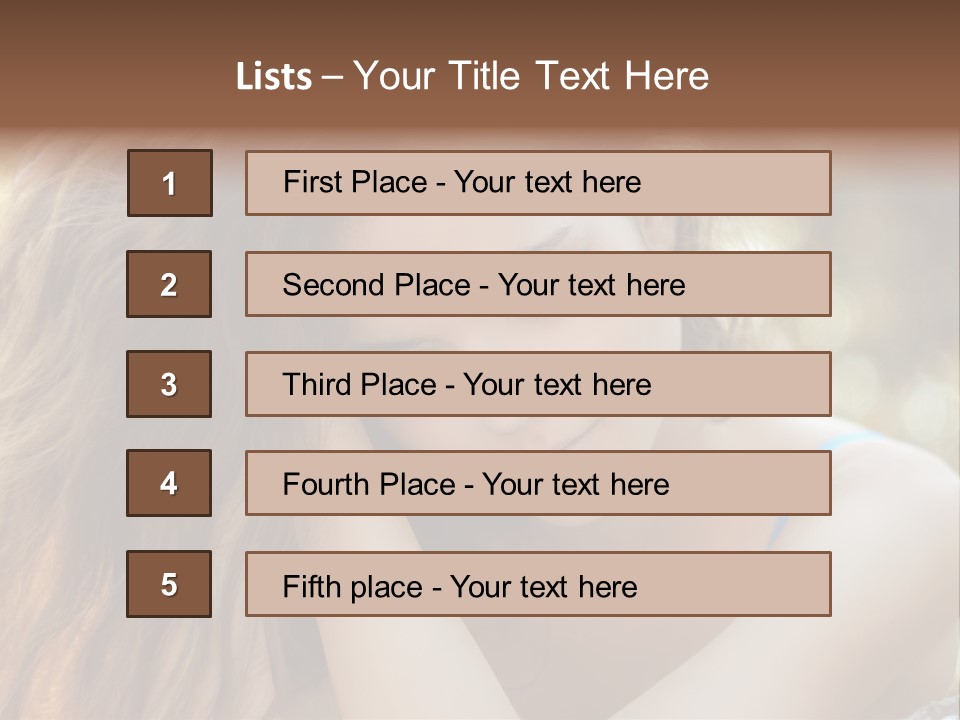 One Human Calm PowerPoint Template