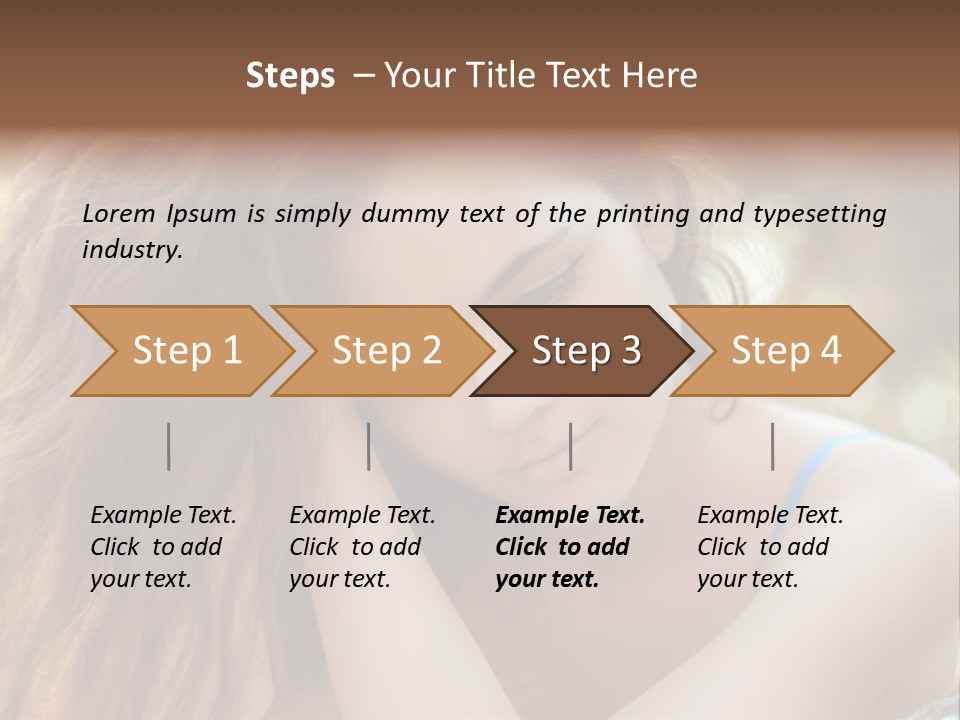 One Human Calm PowerPoint Template