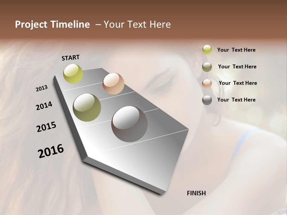 One Human Calm PowerPoint Template