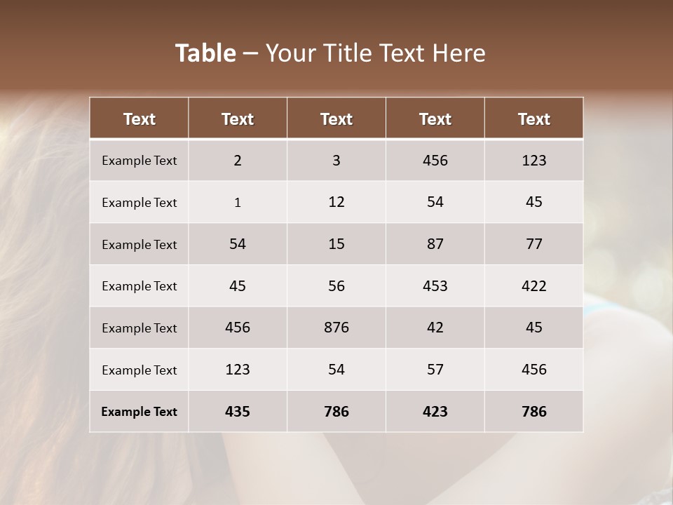 One Human Calm PowerPoint Template