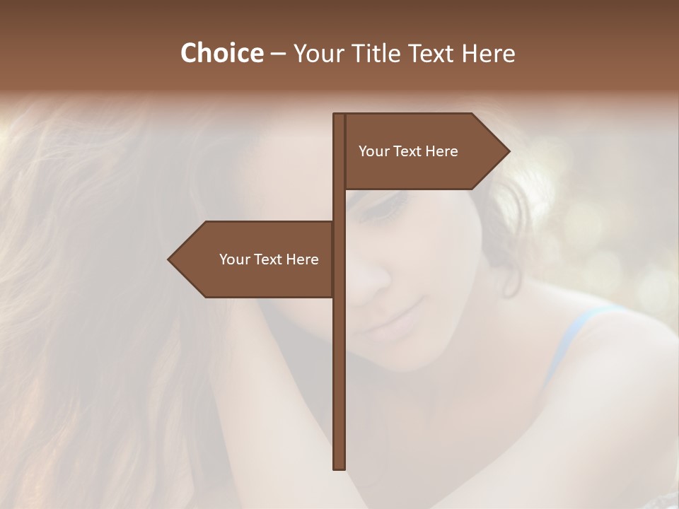 One Human Calm PowerPoint Template