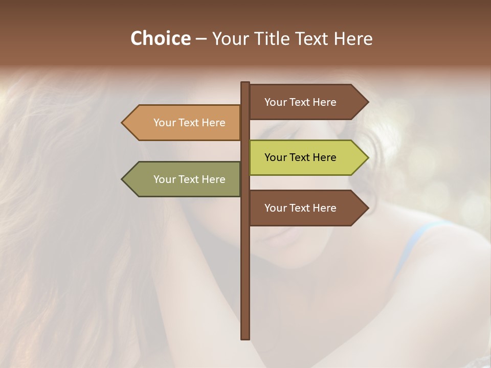 One Human Calm PowerPoint Template
