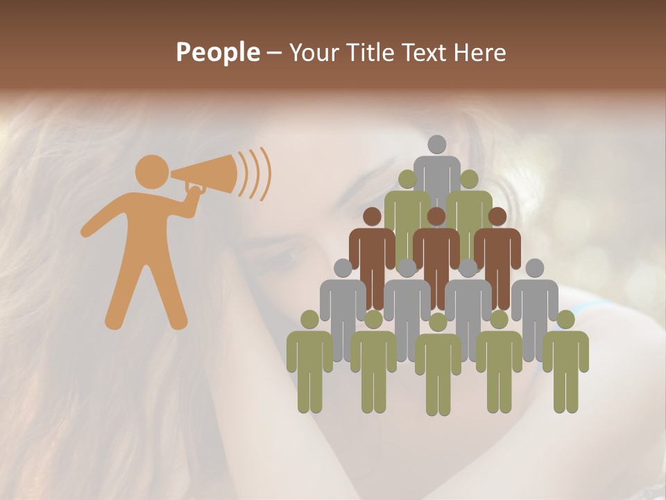 One Human Calm PowerPoint Template