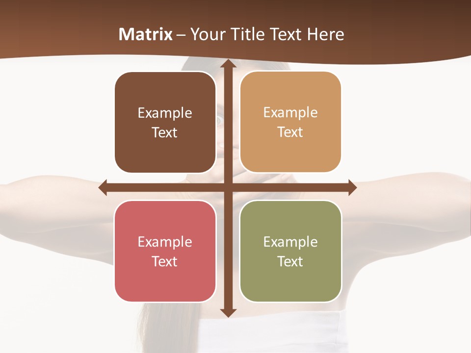 Beauty Surprise Isolated PowerPoint Template