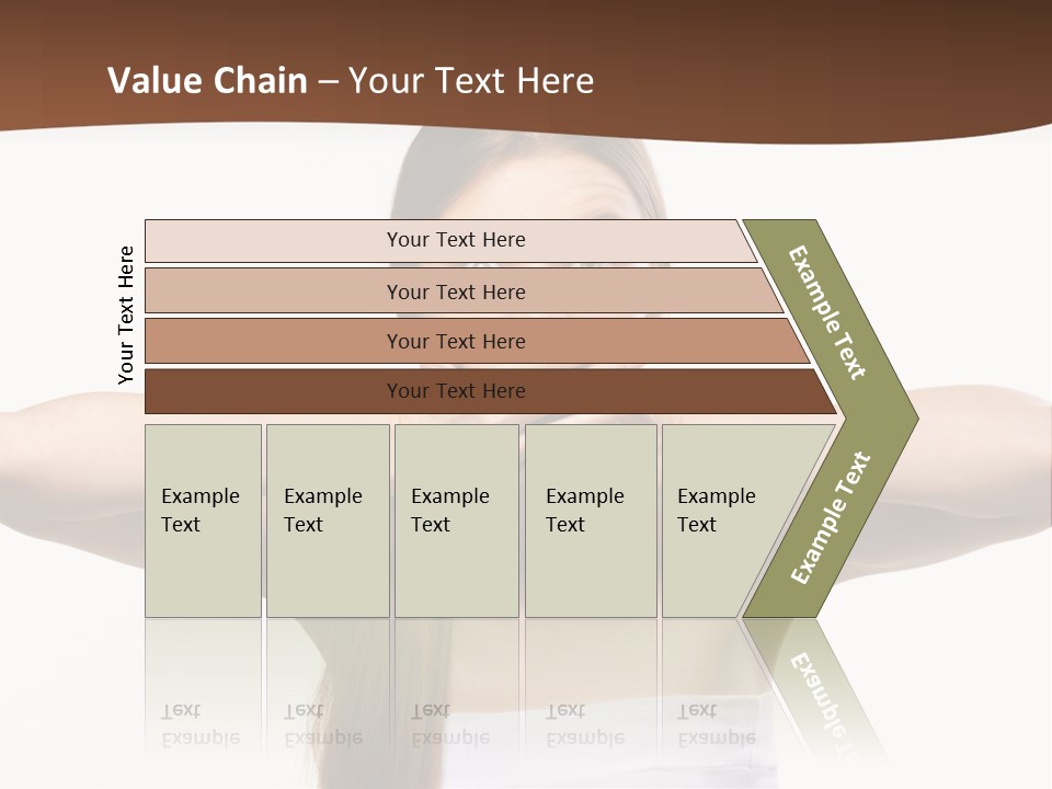 Beauty Surprise Isolated PowerPoint Template