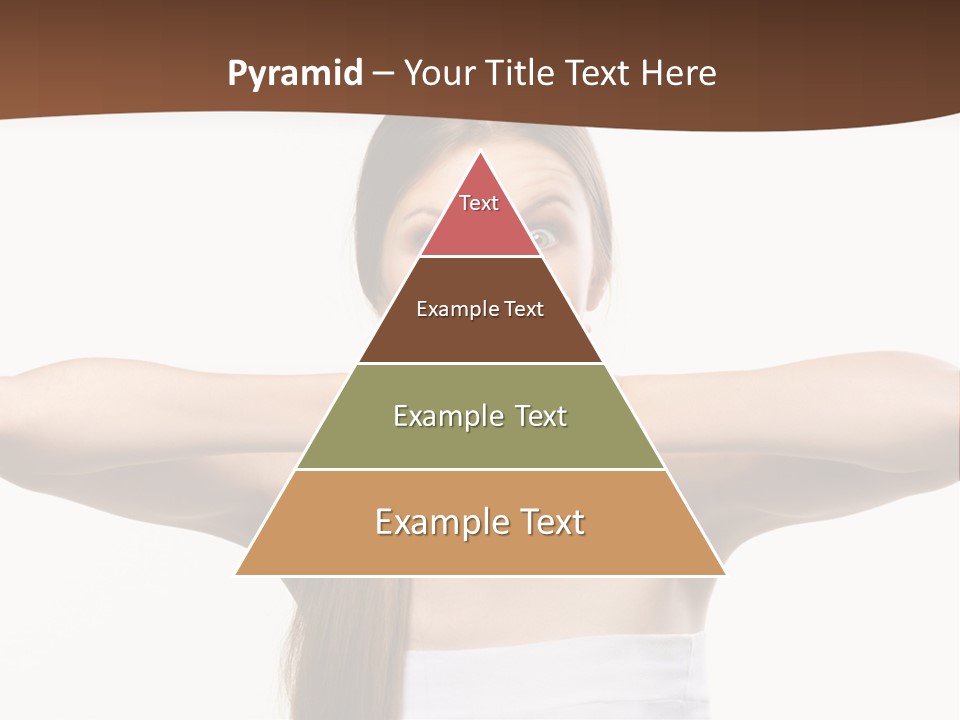 Beauty Surprise Isolated PowerPoint Template