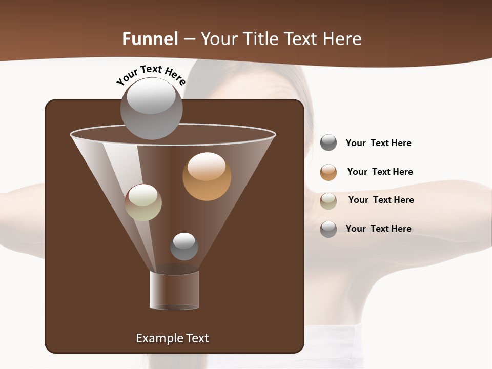 Beauty Surprise Isolated PowerPoint Template