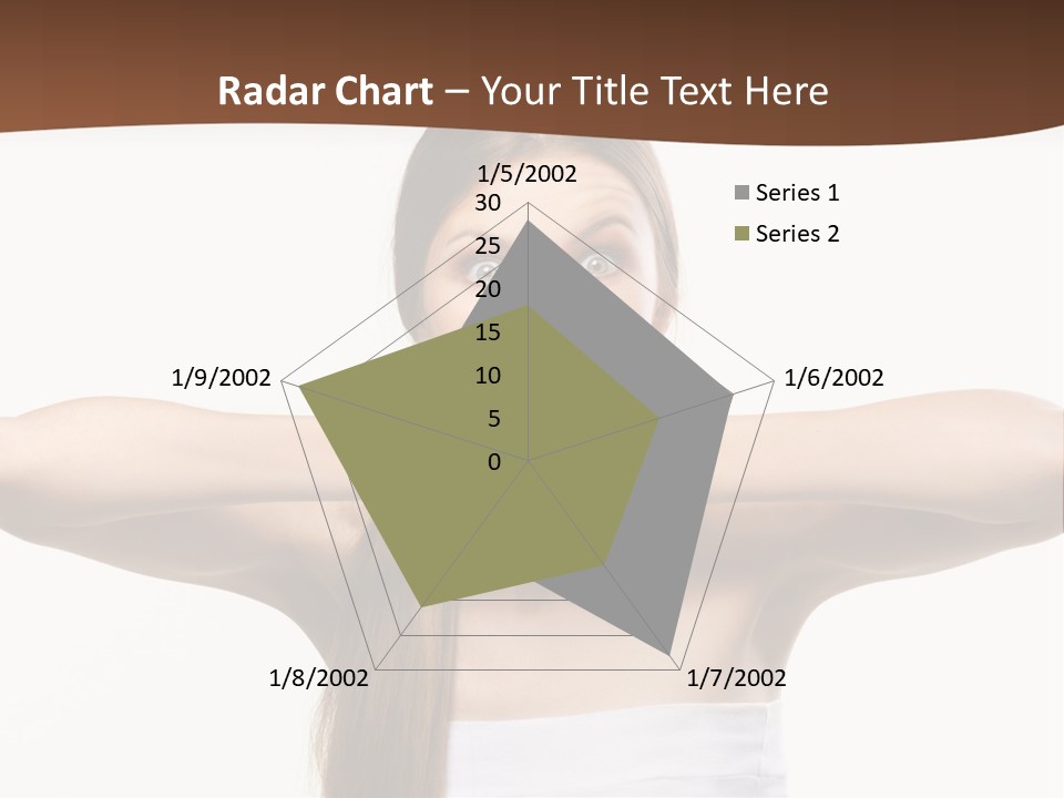 Beauty Surprise Isolated PowerPoint Template