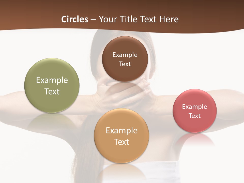 Beauty Surprise Isolated PowerPoint Template