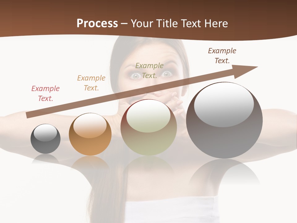Beauty Surprise Isolated PowerPoint Template