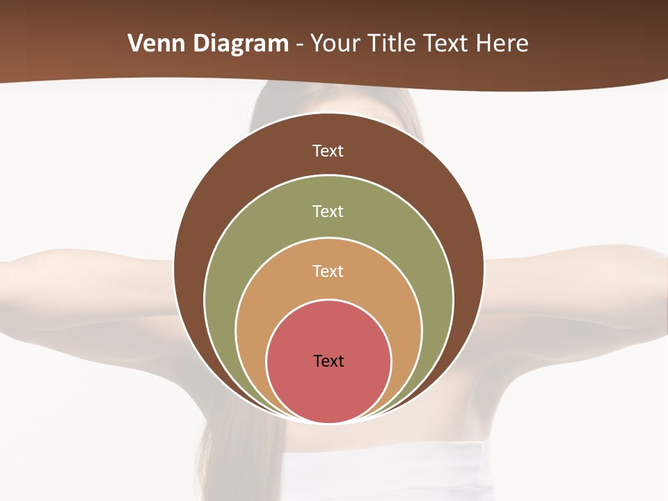 Beauty Surprise Isolated PowerPoint Template