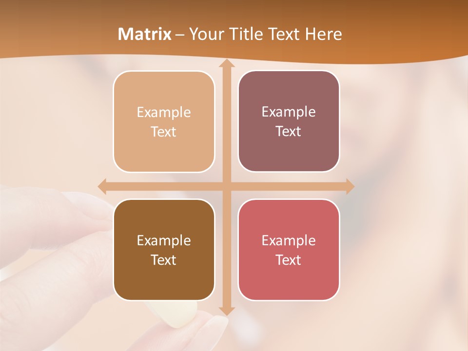 Healthy Pill Disgust PowerPoint Template