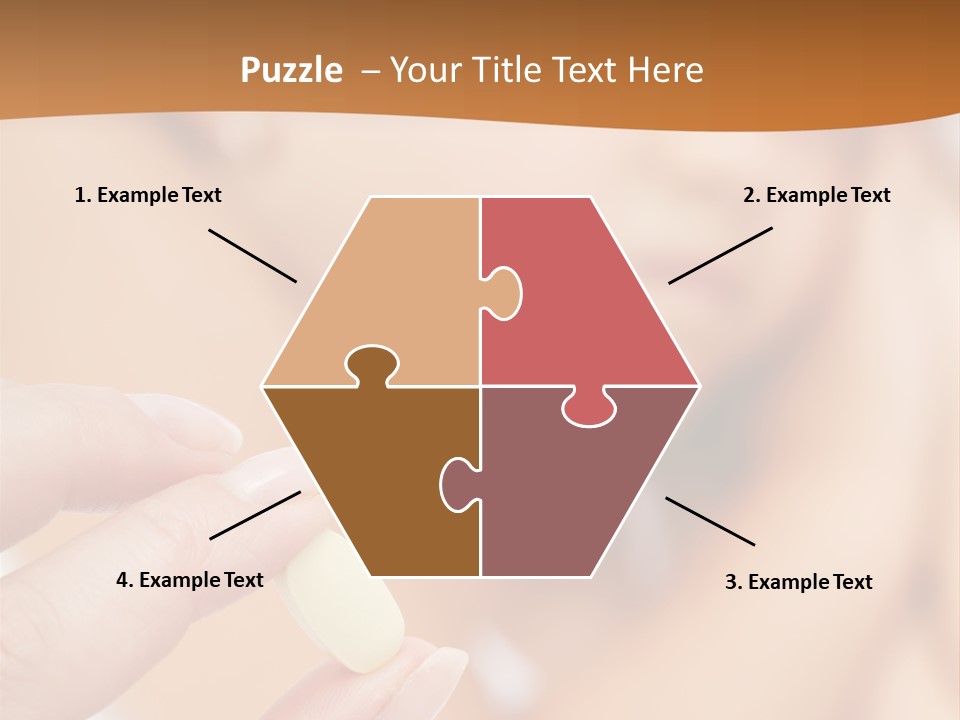 Healthy Pill Disgust PowerPoint Template