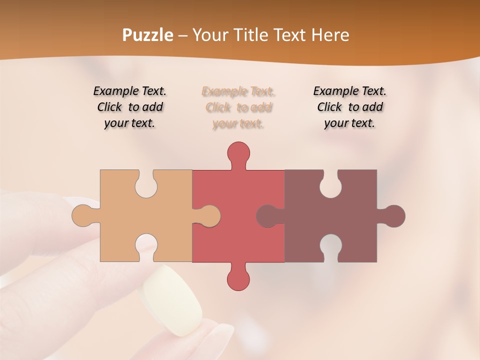 Healthy Pill Disgust PowerPoint Template