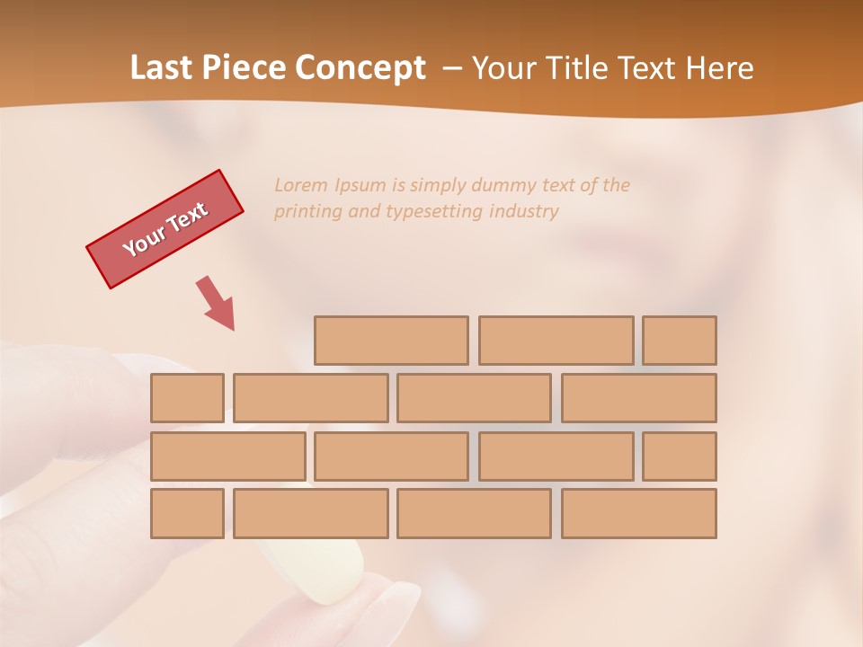 Healthy Pill Disgust PowerPoint Template