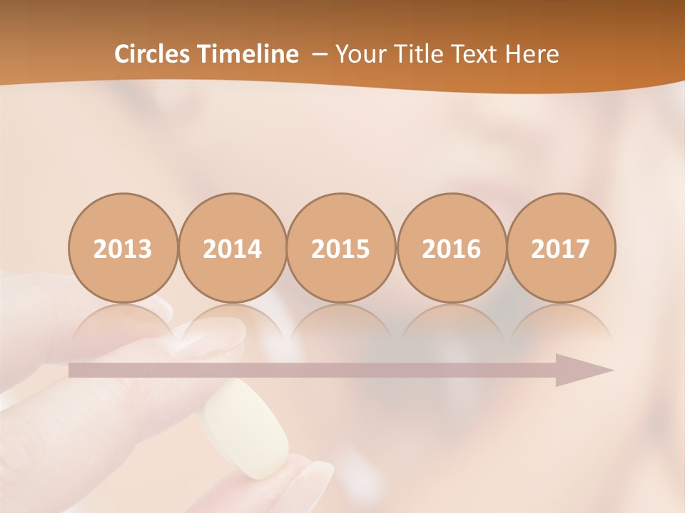 Healthy Pill Disgust PowerPoint Template