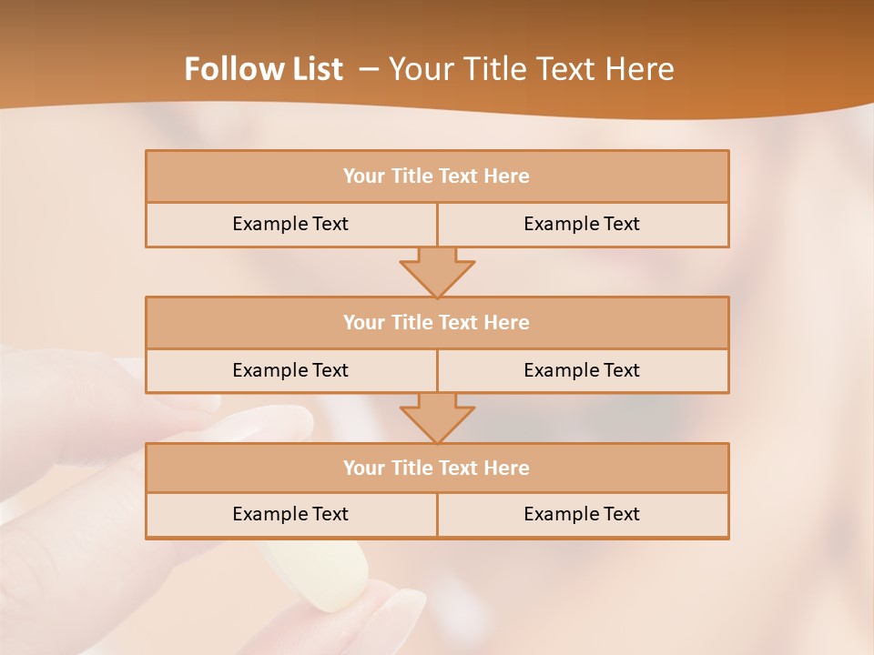 Healthy Pill Disgust PowerPoint Template