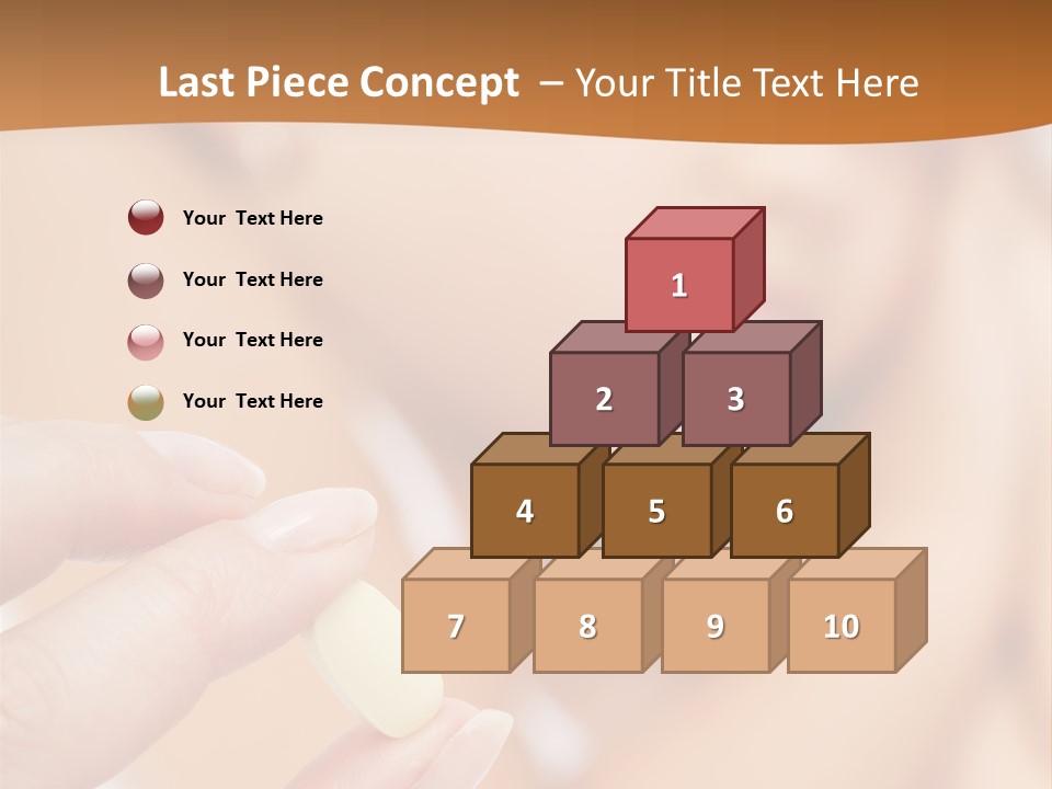Healthy Pill Disgust PowerPoint Template