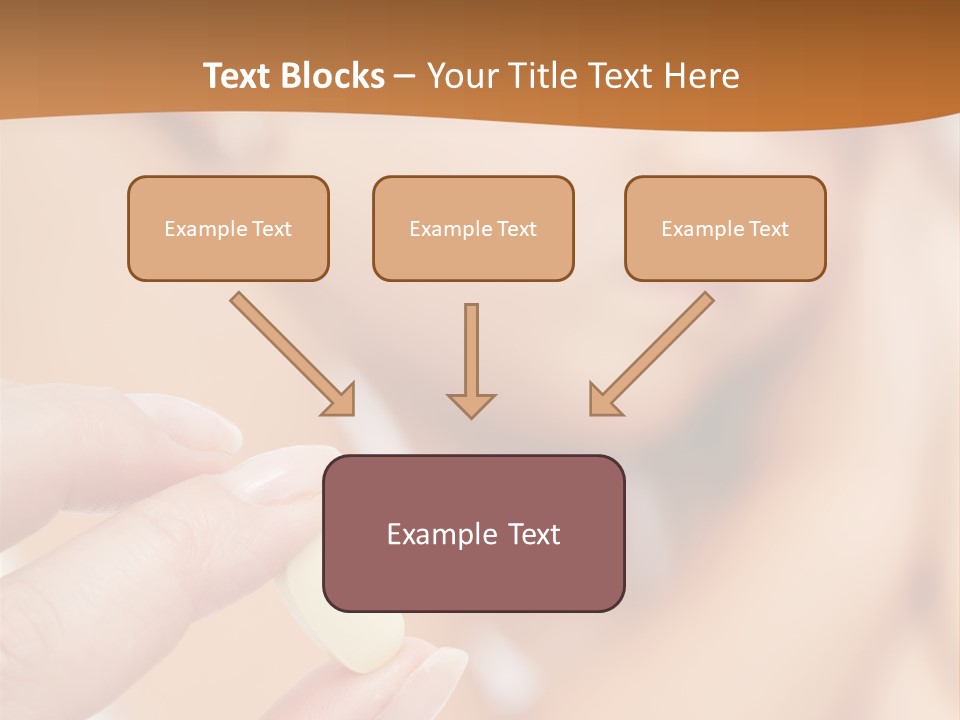 Healthy Pill Disgust PowerPoint Template
