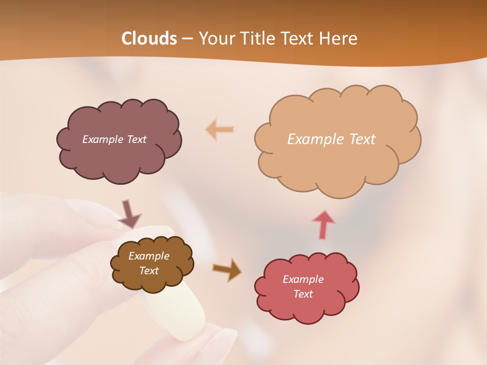 Healthy Pill Disgust PowerPoint Template