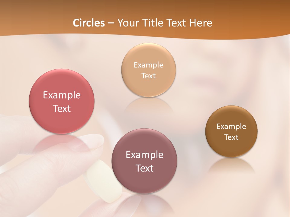 Healthy Pill Disgust PowerPoint Template