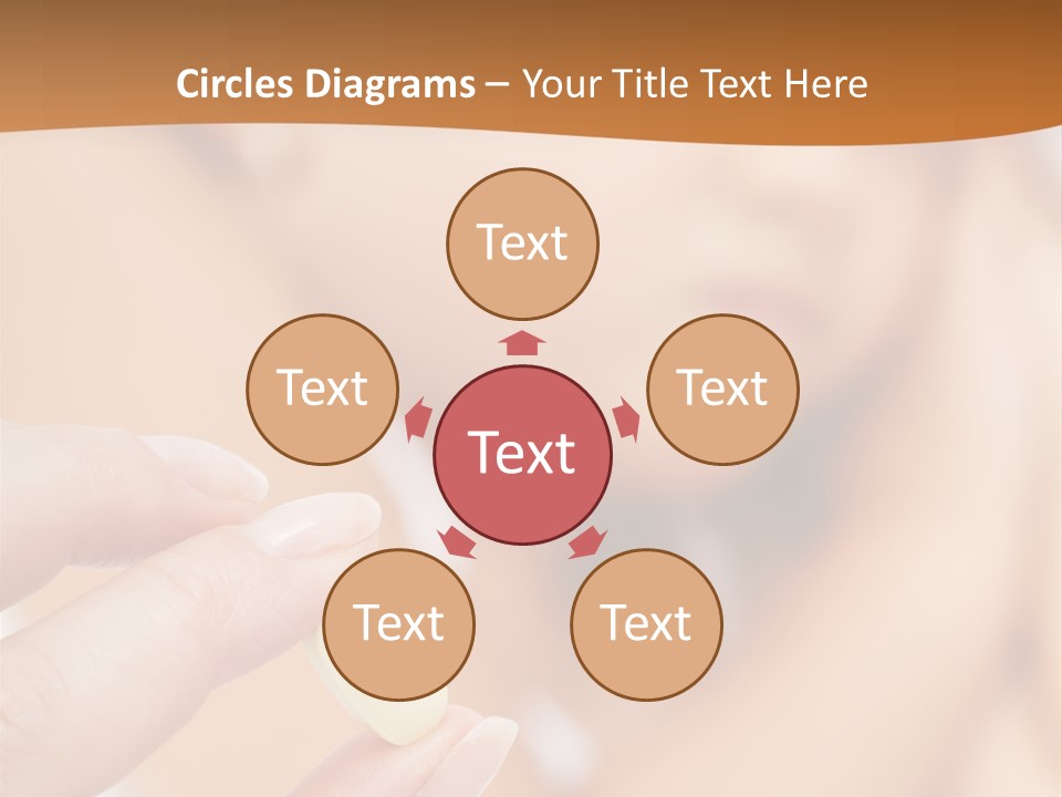 Healthy Pill Disgust PowerPoint Template