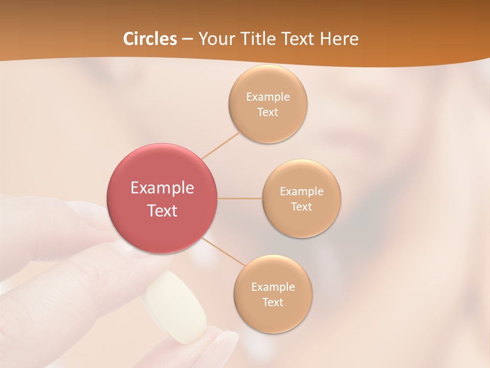 Healthy Pill Disgust PowerPoint Template