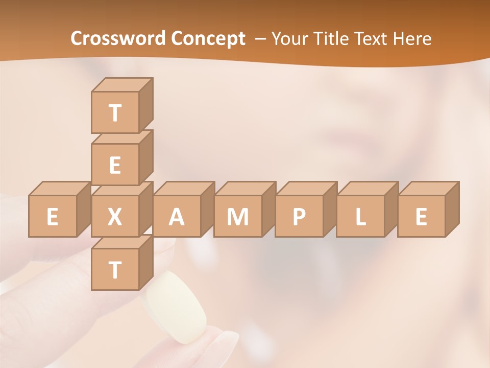 Healthy Pill Disgust PowerPoint Template