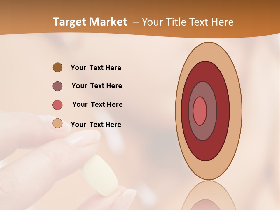 Healthy Pill Disgust PowerPoint Template