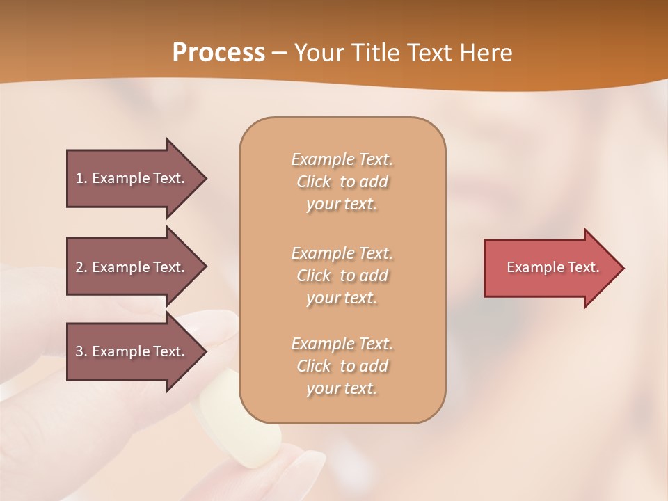 Healthy Pill Disgust PowerPoint Template