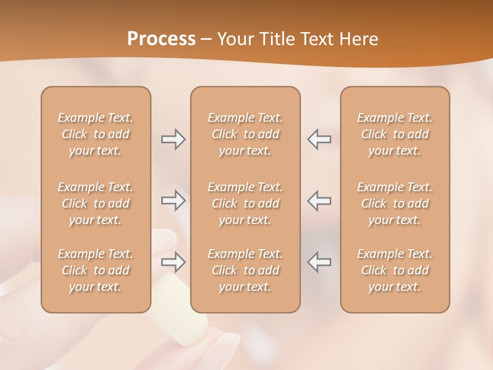 Healthy Pill Disgust PowerPoint Template