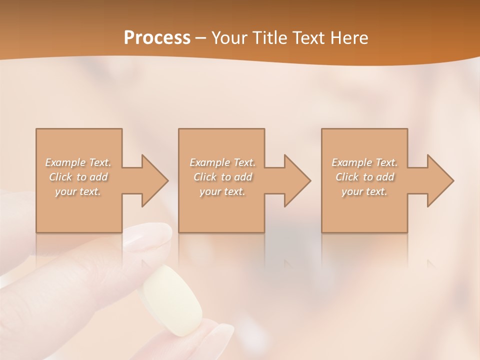 Healthy Pill Disgust PowerPoint Template