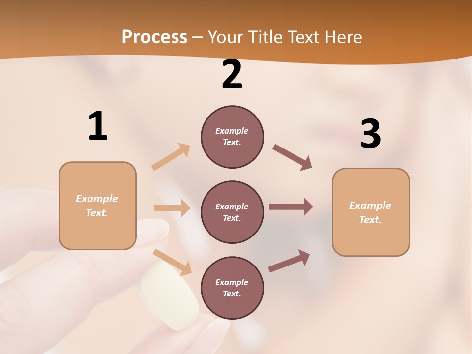 Healthy Pill Disgust PowerPoint Template