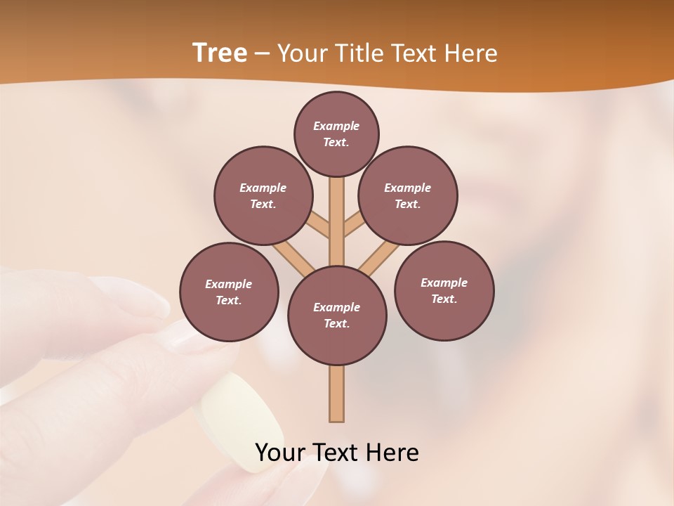 Healthy Pill Disgust PowerPoint Template