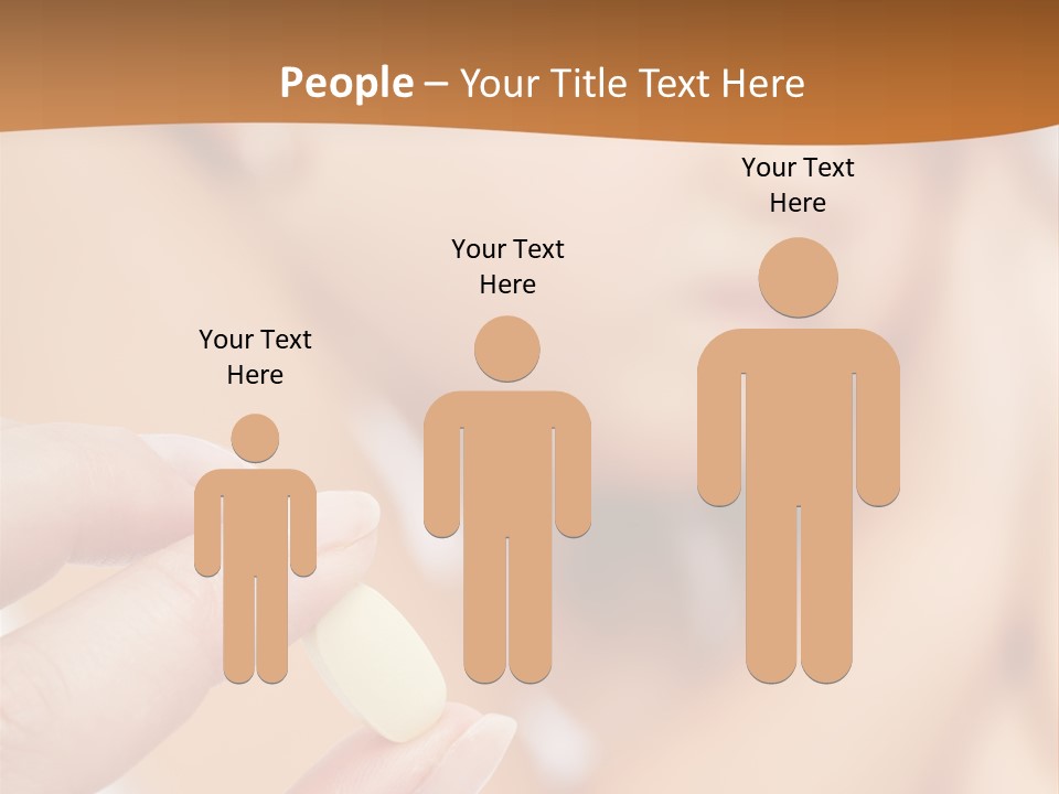 Healthy Pill Disgust PowerPoint Template