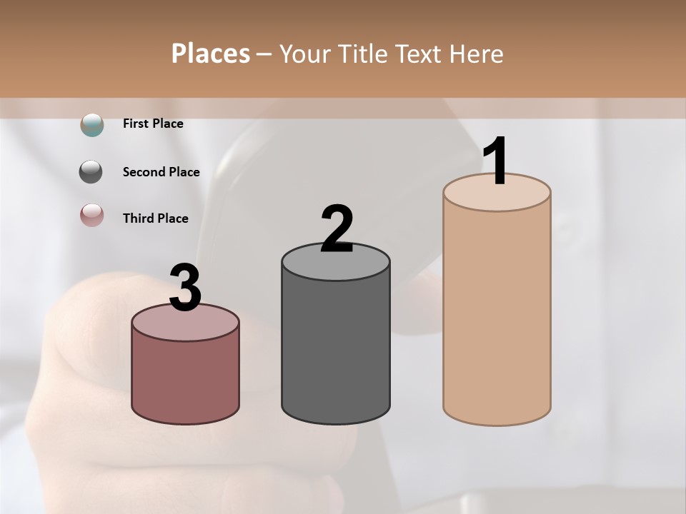 Conversation Secretary Place PowerPoint Template