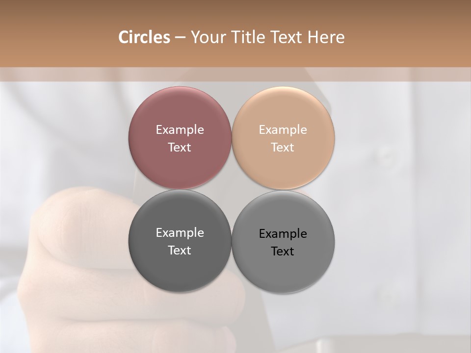 Conversation Secretary Place PowerPoint Template