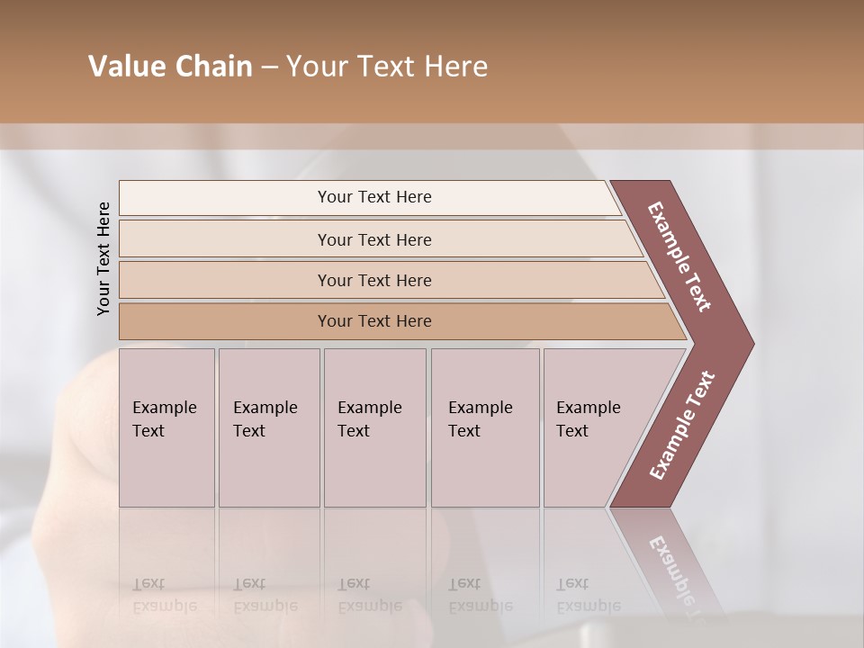 Conversation Secretary Place PowerPoint Template