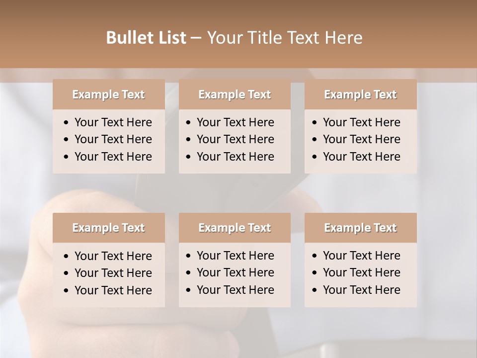 Conversation Secretary Place PowerPoint Template