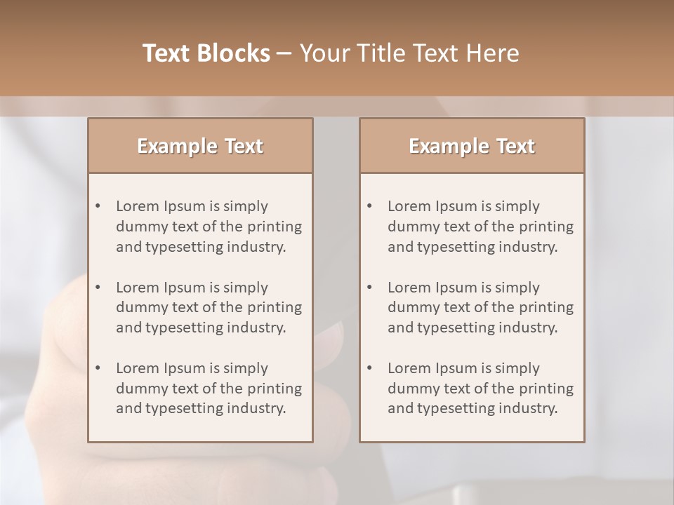 Conversation Secretary Place PowerPoint Template