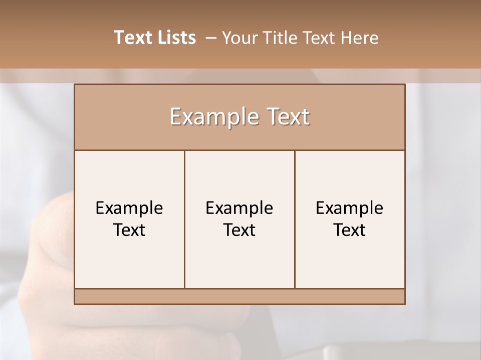 Conversation Secretary Place PowerPoint Template