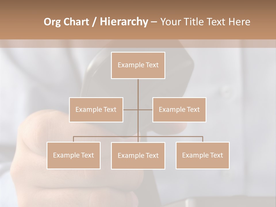 Conversation Secretary Place PowerPoint Template